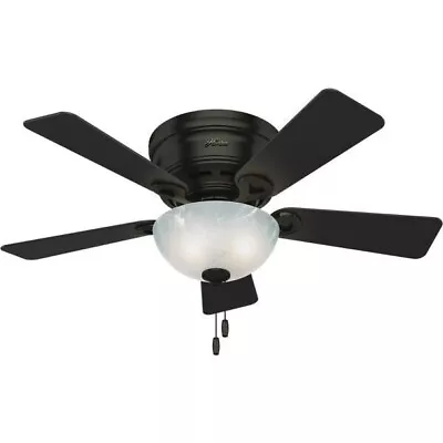 Hunter 52137 Haskell  42'' In. Bronze Brown LED Indoor Ceiling Fan • $108.36