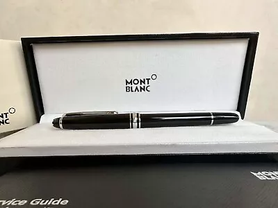 Montblanc Platinum Finish Meisterstuck Classique Luxury Ballpoint Pen 163 - NEW • $9.90