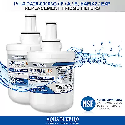 2x SAMSUNG DA29-00003FGAB FRIDGE WATER FILTER  • $63