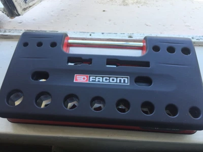 £130 • Buy Facom J.360dbox1 3/8  Dr Metric Hexagon Socket Set With Rotator Ratchet 8-22mm