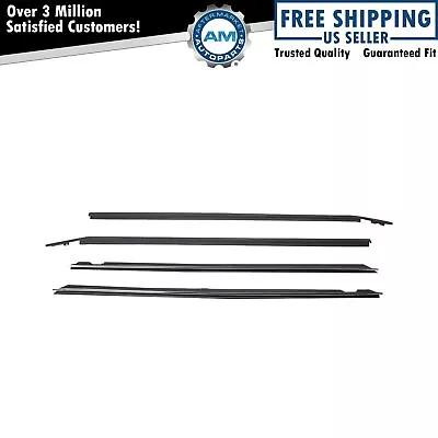 Door Window Belt Weatherstrip Kit Fits 1981-1986 Ford Mustang • $186.90