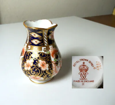 Royal Crown Derby MINIATURE Traditional Imari 2 1/2  Vase • $59.95