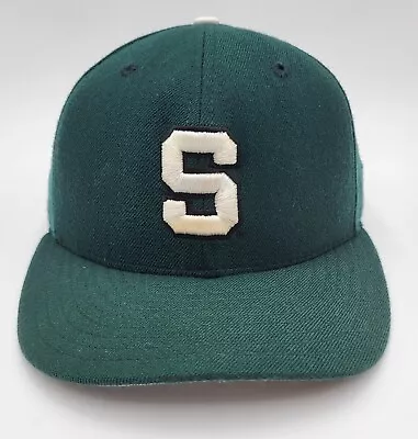 Michigan State Spartans Hat Cap Fitted Size 7 Vintage New Era Made In USA Mens • $20