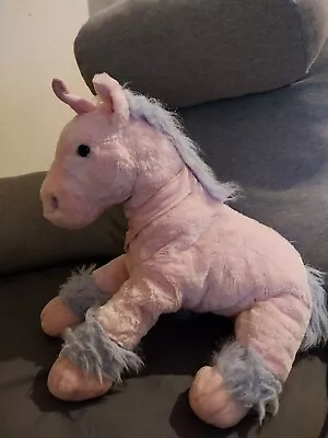 Pink Unicorn Soft Toy 50cm • £4
