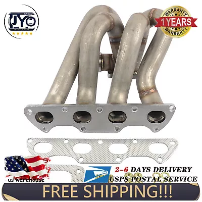 For HP-Series Honda Civic B16 B18 44mm Top Mount Equal Length T3 Turbo Manifold • $202.77