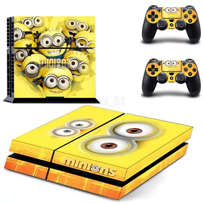 $21.29 • Buy NEW PS4 Playstation 4 Minions Console Skin Decal Sticker 2 Controller Stickers