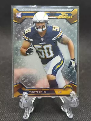 2013 Finest 131 Manti Te'o RC San Diego Chargers Football Card • $1.99