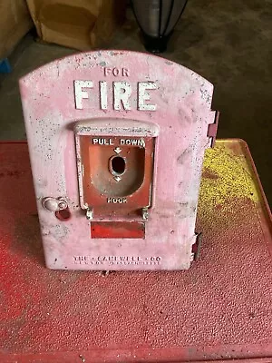 Vintage Gamewell Fire Call Box Alarm Door Gamewell  #3 • $100