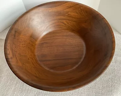 14” Salad Bowl Burl Walnut Billings Missouri • $49.95