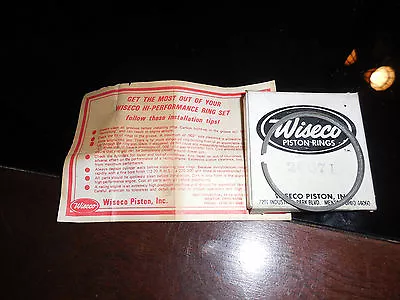 NOS WISECO PISTON RING KAWASAKI F6 Montessa MX125 52.50mm 2067L  • $11.56