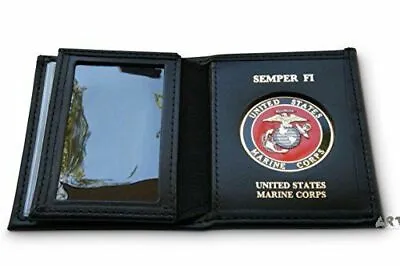 Marine Corps Wallets Officially Licensed United States Military Genuine Leather • $37.49