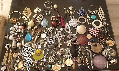 £0.99 • Buy JEWELLERY LARGE MIXED TONE JOB LOT OF VINTAGE MODERN PENDANTS - (117 Pcs Approx)