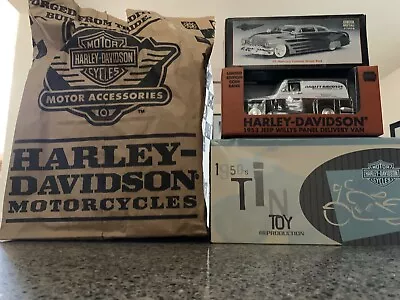 Harley Davidson Vintage Toy Lot In Original Bag (New Not Opened) • $449