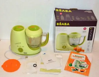 Beaba Babycook Steam Cooker Blender Baby Food Maker B2066 W/boxrecipes Book • £45.02