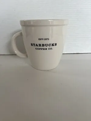 Starbucks Vintage White Barista Mug Coffee Tea 2001 Collectible • $29.99