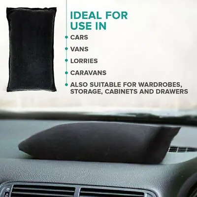 Large Car Dehumidifier 0.5kg Bag Home Office Moisture Absorber Reusable Anti Fog • £6.99