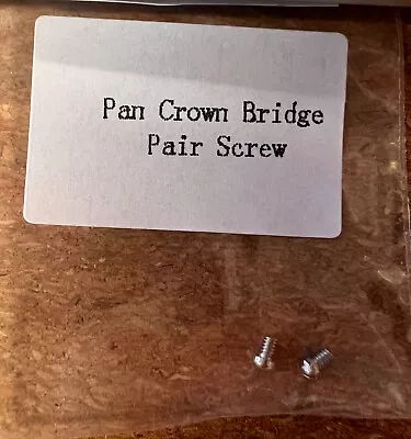 2 Panerai Crown Bridge Replacement Screws • £10