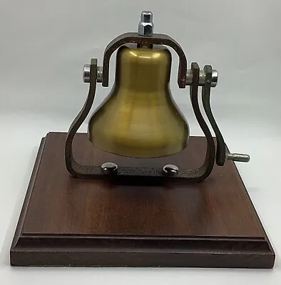 Vintage Miniature Union Pacific Cast Brass Desk Bell • $225