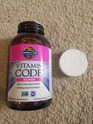 NEW Garden Of Life Vitamin Code Women 240 Capsules Multivitamin EXP 7/24-25 • $120