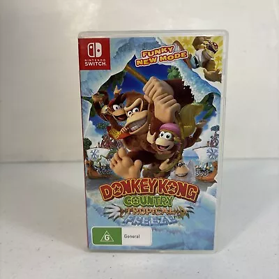 Nintendo Switch Game Donkey Kong Country Tropical Freeze • $49