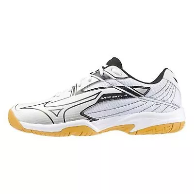 Mizuno Gate Sky Plus 4 [71GA242104] Men Women Badminton Shoes White/Black • $101