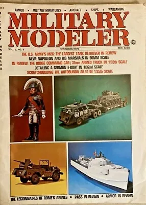 Military Modeler Magazine December 1975 • $6