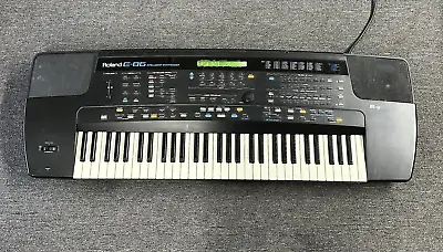Vintage 1990's Roland E-86 ~ 61-Keys 5-octave Intelligent Synthesizer ~ READ • $249.99