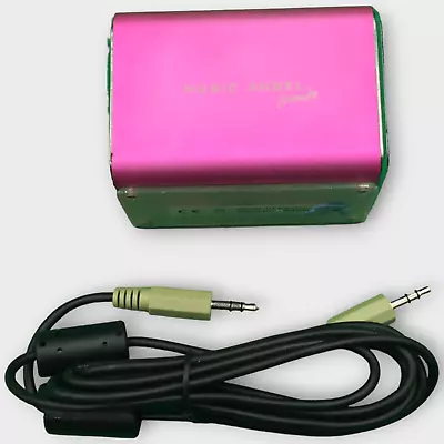 Music Angel Friendz MD04E Portable AUX Mini USB Speaker Pink Used • $21.27