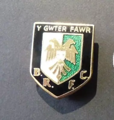 Vintage Rugby Pin Badge - Brynamman R F C - Y Gwter Fawr • $18.66