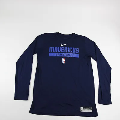 Dallas Mavericks Nike NBA Authentics Nike Tee Long Sleeve Shirt Men's Used • $26.59