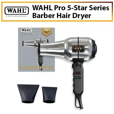 WAHL Pro 5-Star Series Barber Hair Dryer #5054 (2200W) Salon Professional Blower • $185