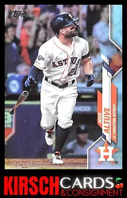 Jose Altuve 2020 Topps #602 Rainbow Foil Houston Astros • $1.69