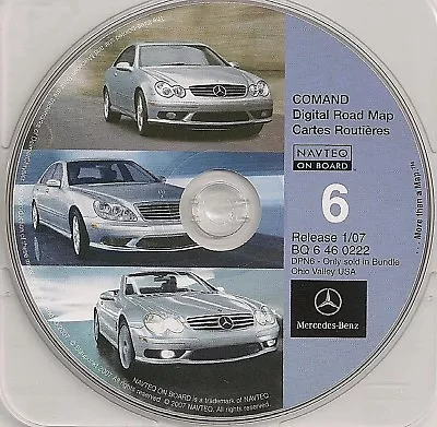 03 2004 Mercedes Sl500 Sl600 Convertible Navigation Gps 07 Cd In Oh Pa Tn Ky Wv  • $45.01