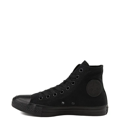 £32.90 • Buy Converse All Star Hi Top MENS & WOMENS  Canvas Trainers Shoes  Black Mono