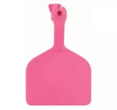 $79.71 • Buy Z Feedlot Ear Tags For Cattle ID PINK 200ct---4 Pkg Of 50 Tags