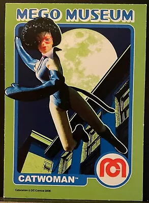 Mego Museum WGSH CATWOMAN Promo Trading Card #11 2013 Batman DC • $9.99