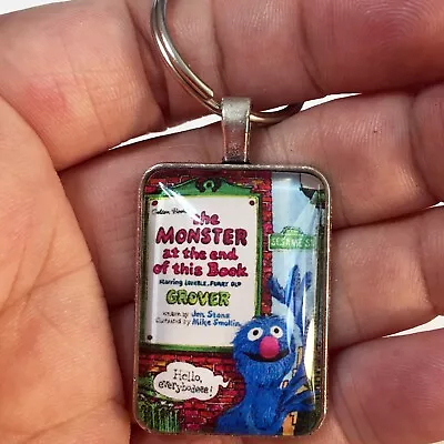 The Monster At The End Of This Book Handmade In USA Necklace Of Keychain • $12.95