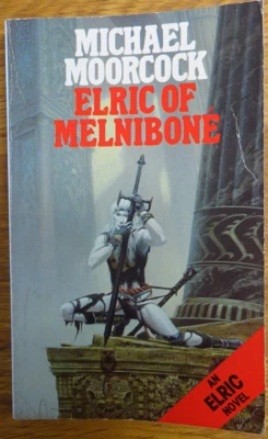 £8 • Buy ELRIC OF MELNIBONE, Michael Moorcock (Grafton) 1989