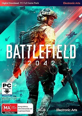 $47.99 • Buy Battlefield 2042 Standard Edition PC GAME EA Origin BRAND NEW GENUINE