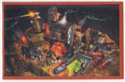 Magic Box Micro Machines Trading Card Construction Site Overhead View Matte RARE • $9.99