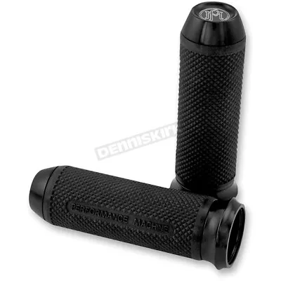 Performance Machine Black Elite Grips - 0063-2028B • $125.95