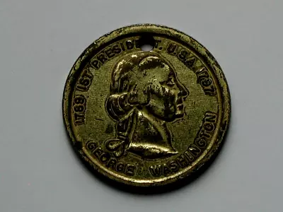 Vintage George Washington (1st President 1789-1797) Variety Medal - 28 Mm Type • $9.28