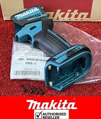 Genuine Makita Housing Set+ Screws For 18v LXT BL Impact Driver DTD154RTJ DTD154 • £17.86