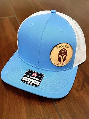 Custom Richardson's 112 Hat With Custom Laser Leather Patch Molon Labe • $25