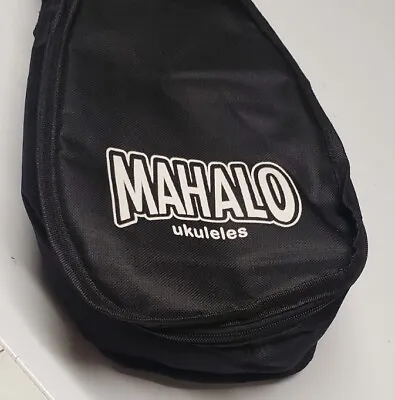 Mahalo Soft Soprano Black Ukulele Gig Bag 25  X 8  • $12.95