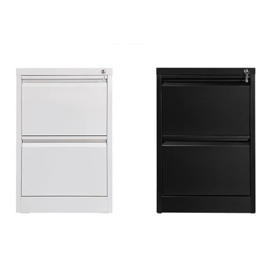 £65.99 • Buy Heavy Duty 2 Drawers Filing Pedestal Cabinets File Chest Storage Metal Office UK