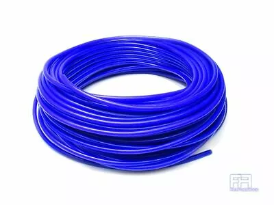 HPS 3.5mm Full Silicone Coolant Air Vacuum Hose Line Pipe Tube X 50 Feet Blue • $118.75