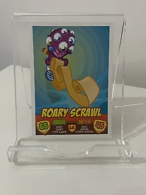 Roary Scrawl - Moshi Monsters Mash Up! Series 2 Topps 2011 Trading Card • £1.95