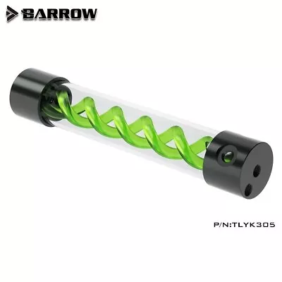 Barrow T-VIRUS Acrylic Double Helix Reservoir 305mm X 50mm TLYK305 Green Helix • $64.99