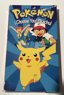 Pokemon Vol. 1: I Choose You Pikachu VHS 1998 Vintage • $12.95